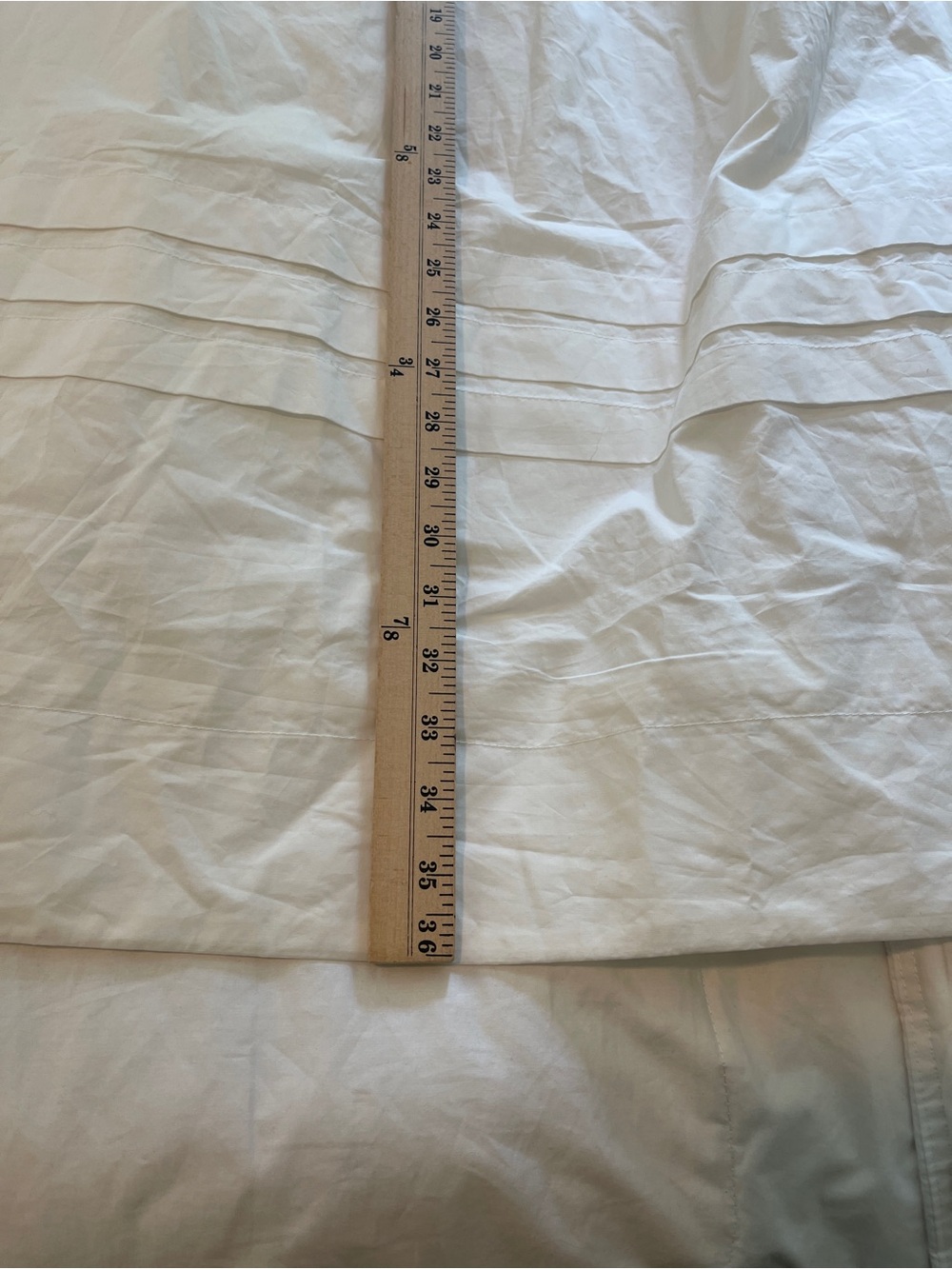Tuckernuck White Pintuck 100% Cotton Midi Skirt Size Medium NWT - Picture 8 of 11
